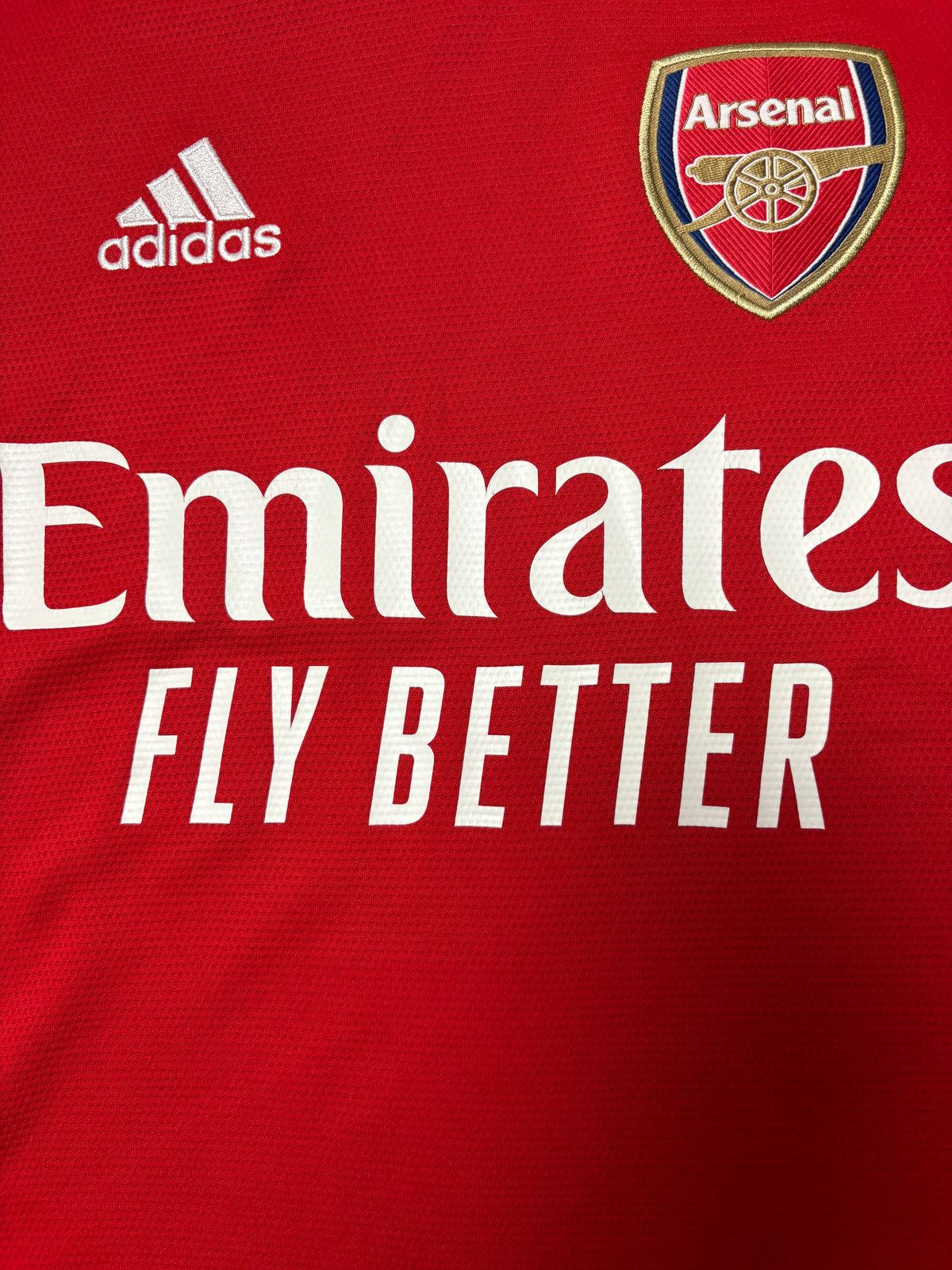 Authentic #7 Saka Arsenal 2021/22 Home football