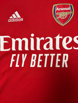 Authentic #7 Saka Arsenal 2021/22 Home football