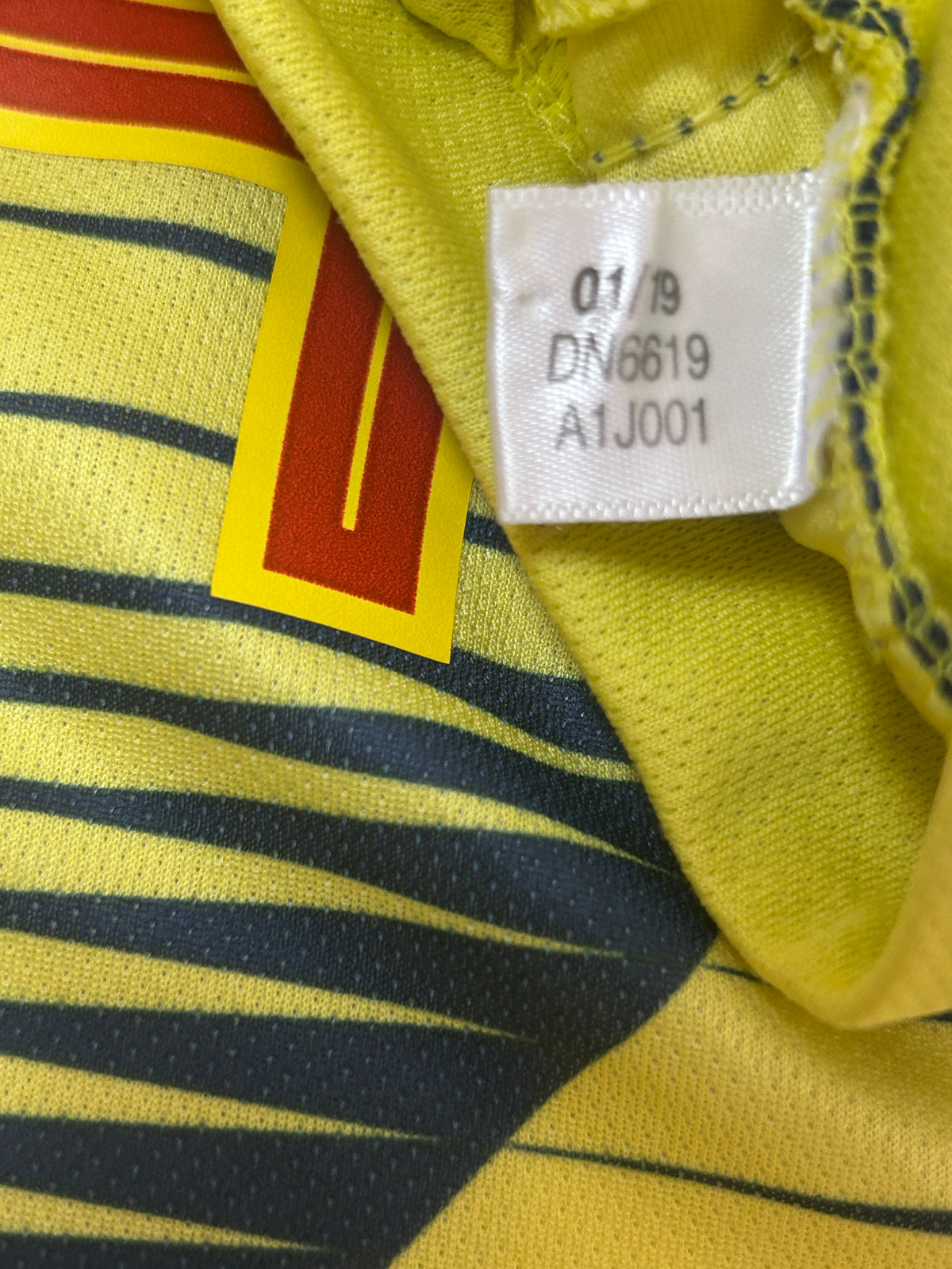 Authentic L.Diaz #14 Columbia 2019-20 Home Football
