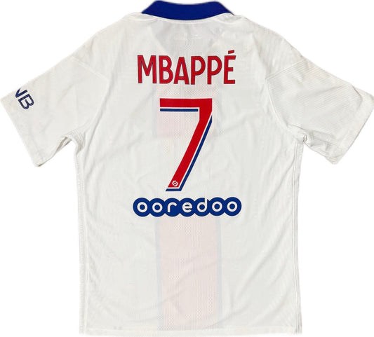 Authentic #7 Mbappe Paris Saint-Germain 2020-21 away Football BNWT