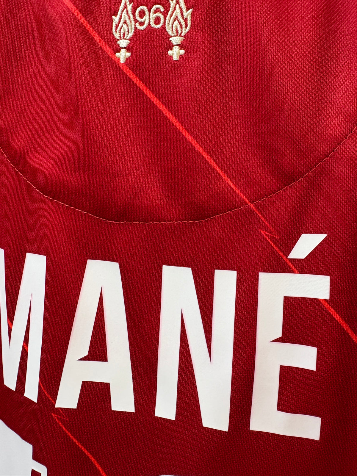 Authentic Mané #10 Liverpool 2021/22 Home Football