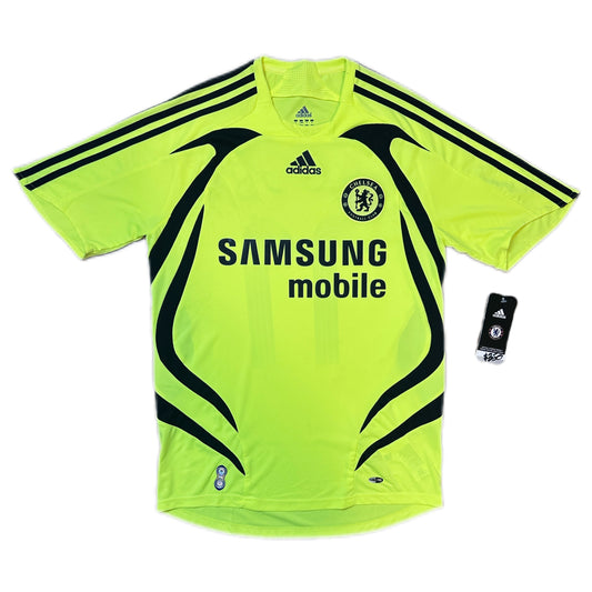 Authentic Drogba #11 Chelsea 2007-08 Away Football