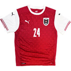 Authentic Laimer #24 Austria 2021/22 Home Football