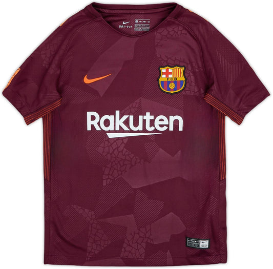 Authentic Barcelona Third 2017/18 Football