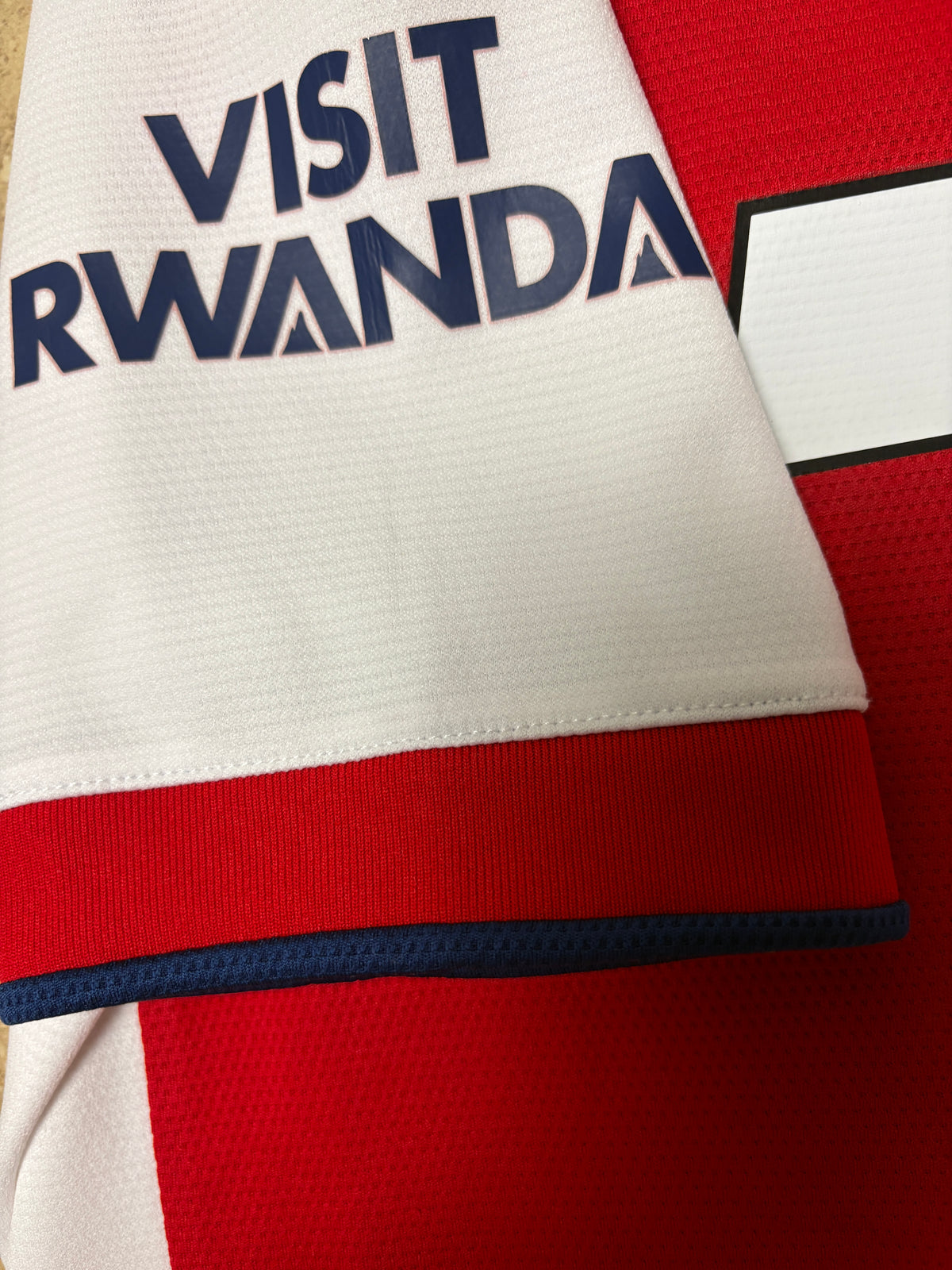 Authentic #7 Saka Arsenal 2021/22 Home football
