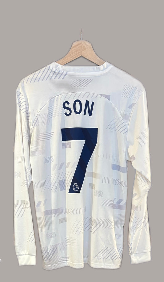 Vintage #7 Son Heung-Min Tottenham 2023/24 Home Football Jersey
