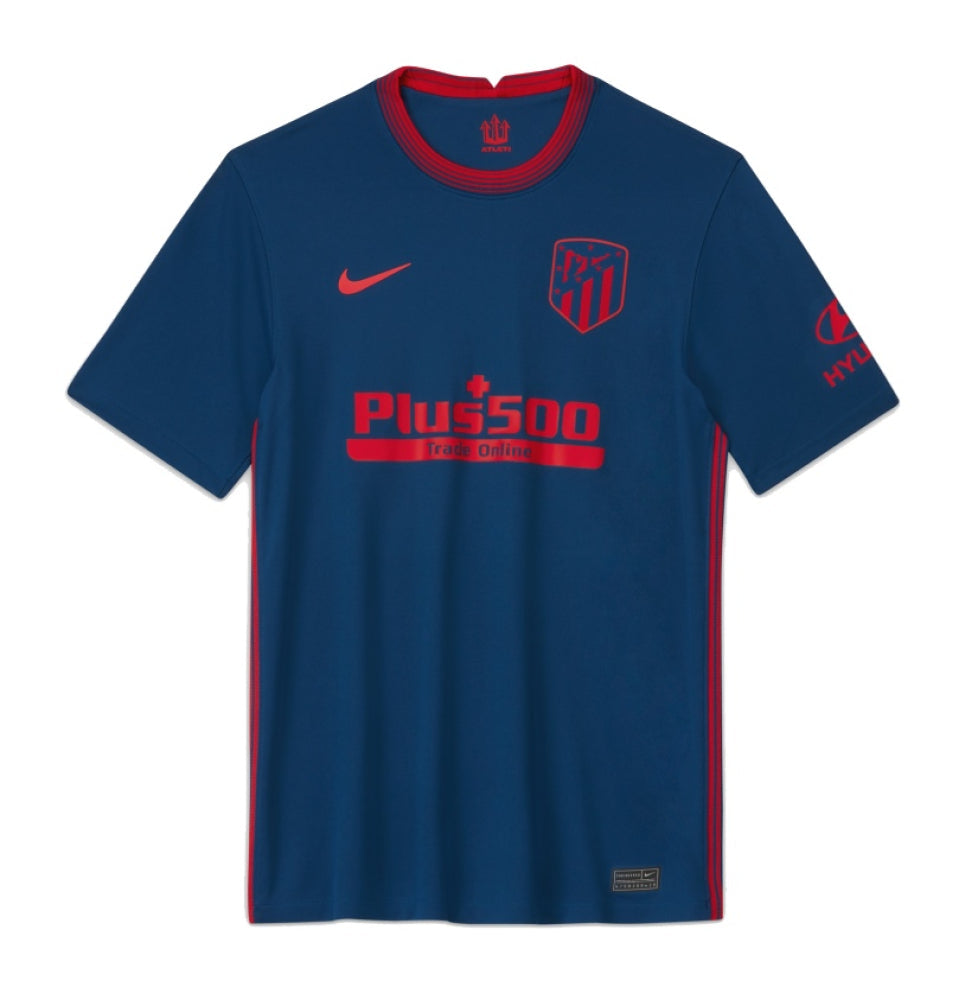 Maillot de foot extérieur authentique Suárez #9 Atlético Madrid 2020-21