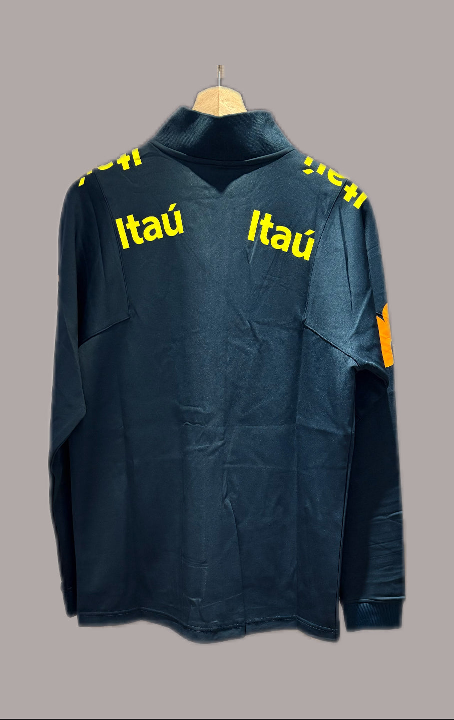 Vintage Brazil National Team soccer training jacket