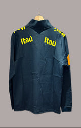 Vintage Brazil National Team soccer training jacket