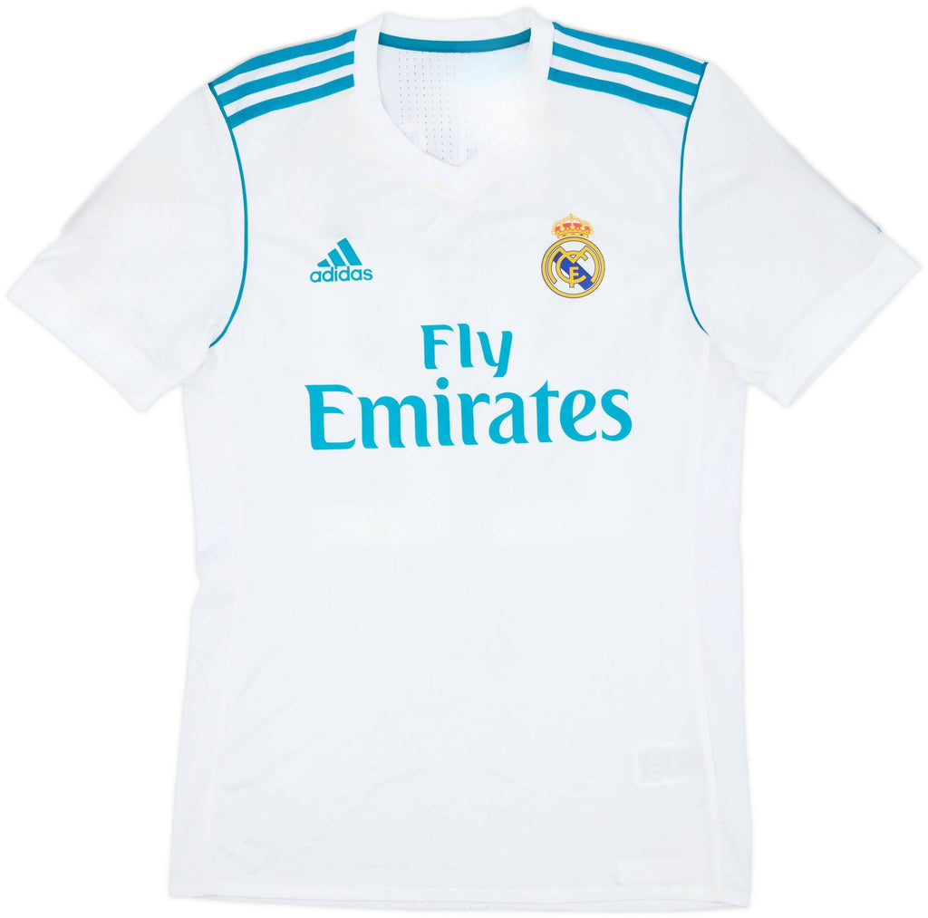 Maillot de football domicile authentique du Real Madrid 2017/18