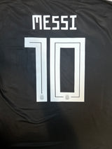 Authentic Messi #10 Argentina 2017-18 Away Football