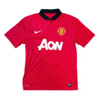Authentique maillot de football domicile Nani #17 Manchester United 2013-14