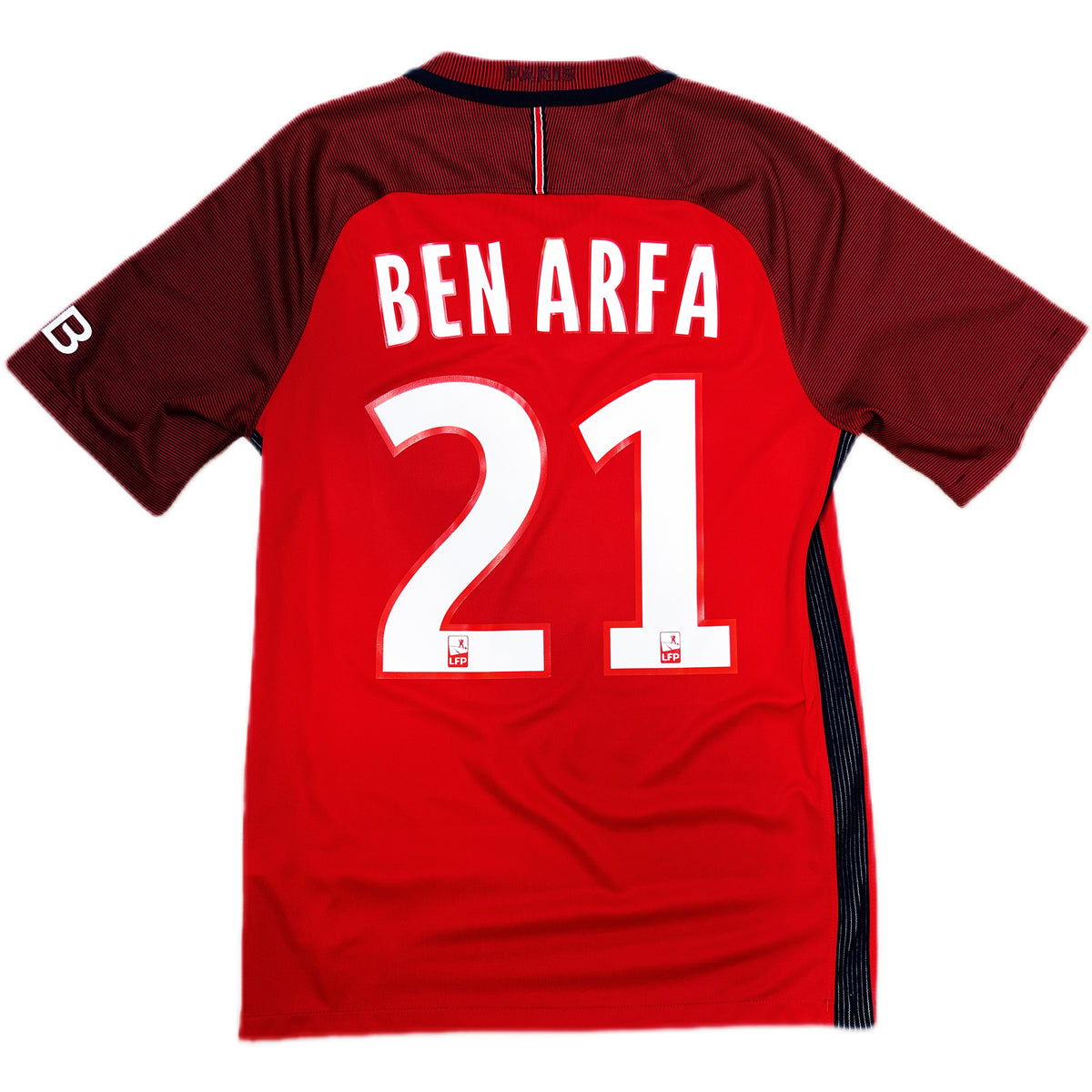 Authentic Ben Arfa #21 Paris-Saint Germain 2016-17 Away Football