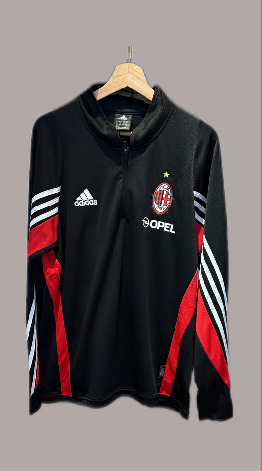 Vintage AC Milan 2004/05 quarter zip Training Jumper