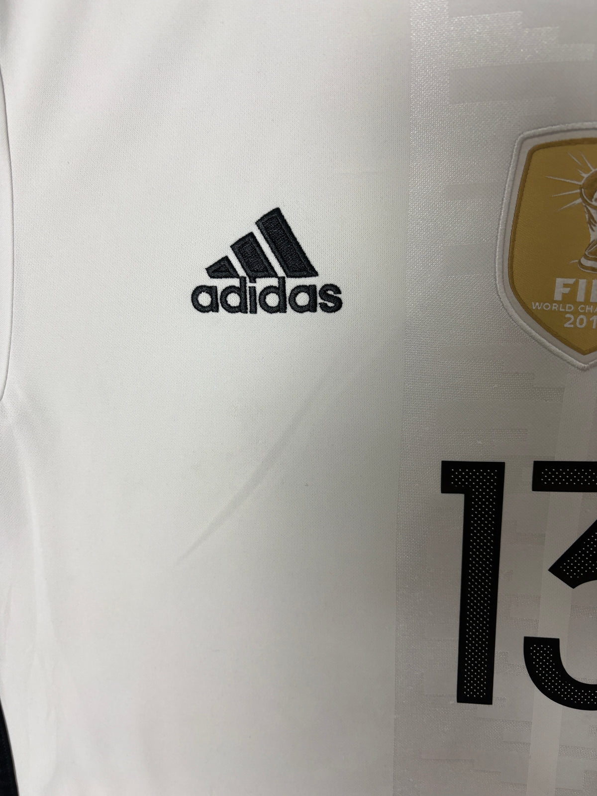 Authentic #13 Müller Germany 2016-17 Home Football