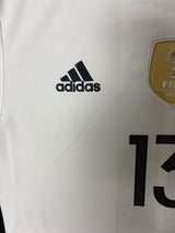Authentic #13 Müller Germany 2016-17 Home Football