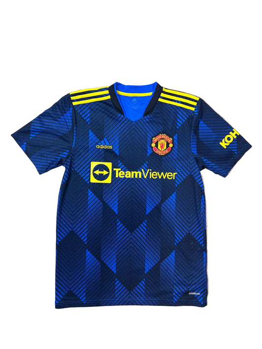 Authentic Ronaldo #7 Manchester United 2021-22 Third Football