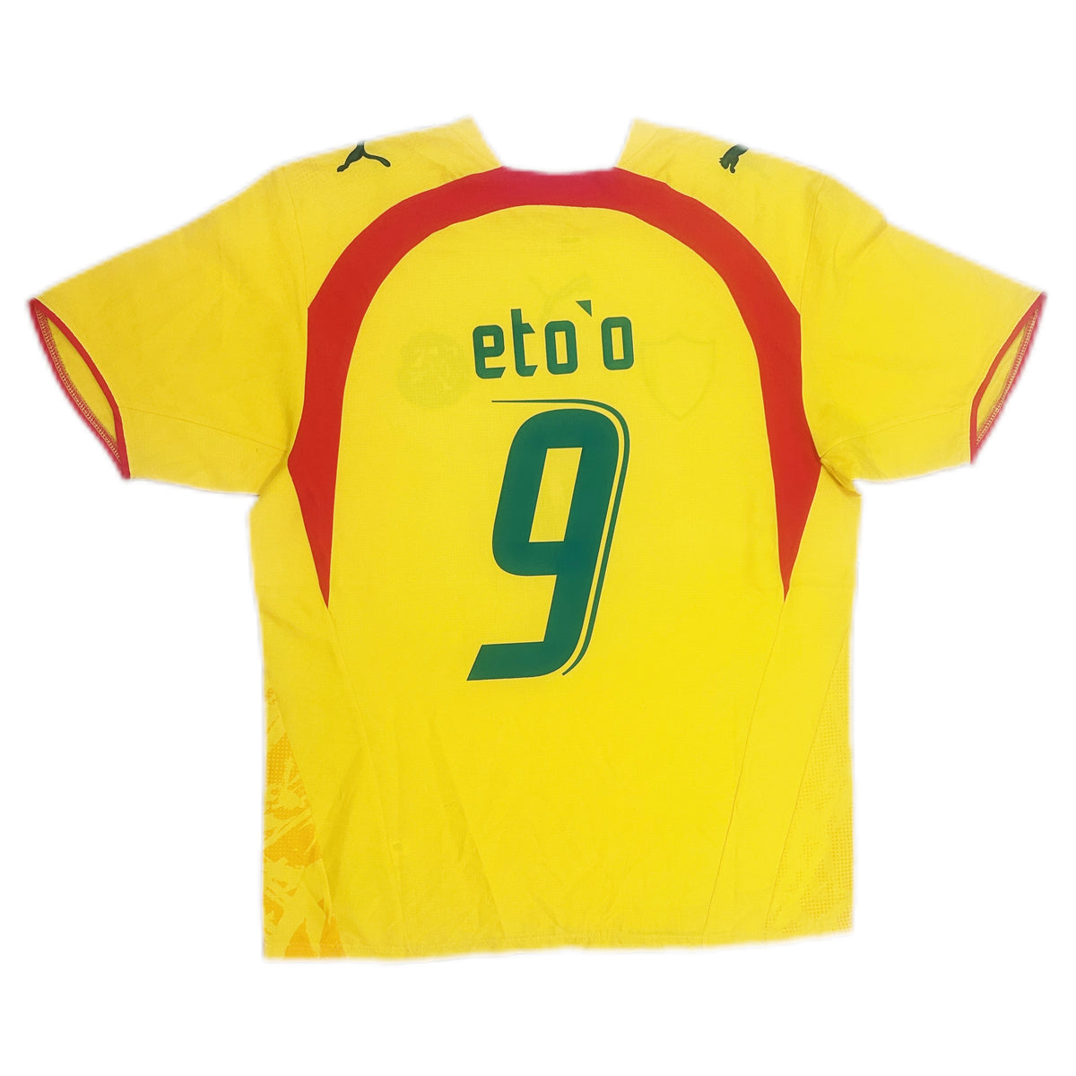 Authentic Eto’o #9 Cameroon 2006-08 Away Football
