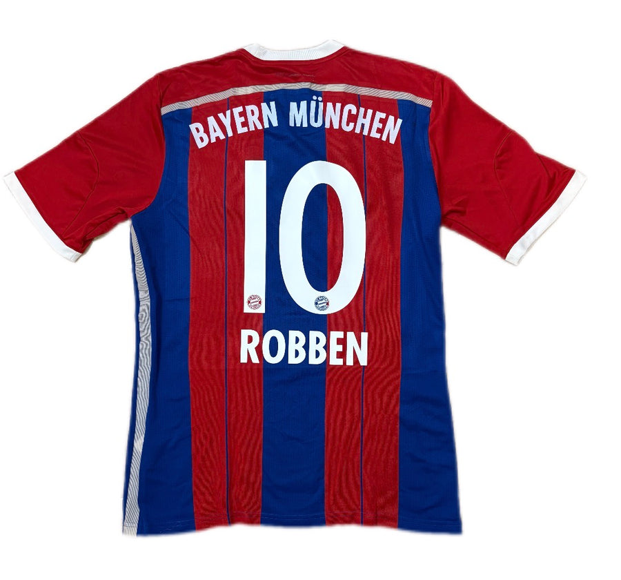 Authentic Bayern Munich #10 Robben 2014-15 Home Football