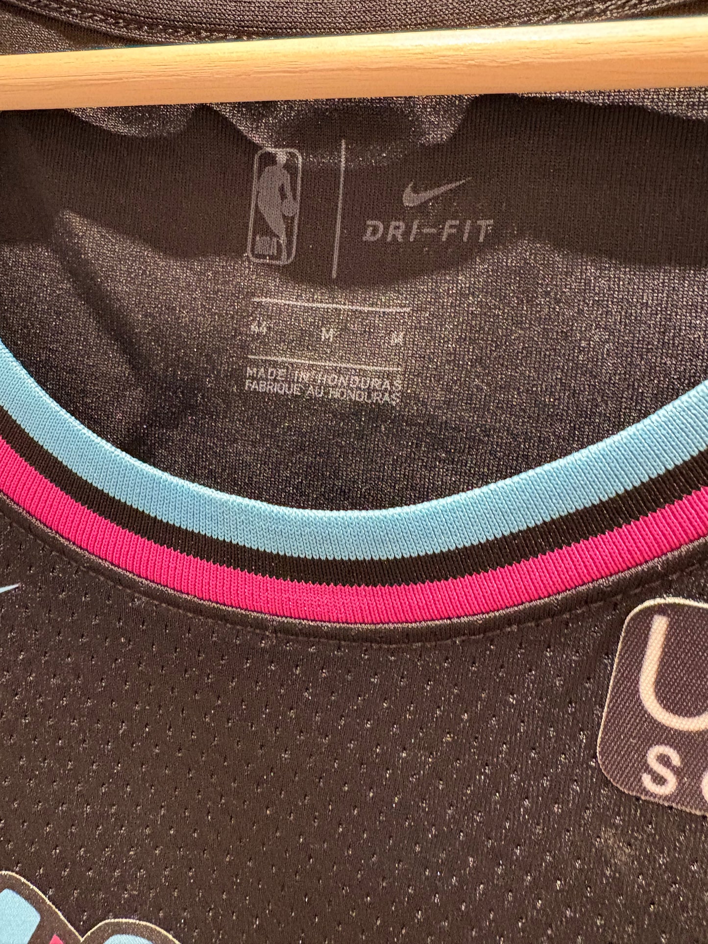 Vintage Dwyane Wade Miami Heat Nike City Edition "Miami Vice" Basketball Jersey