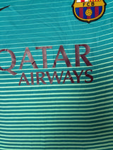 Authentic #10 Messi Barcelona 2016-17 Third Football