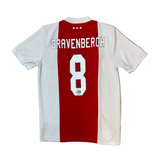 Authentic Gravenberch #8 Ajax 2021-22 Home Football