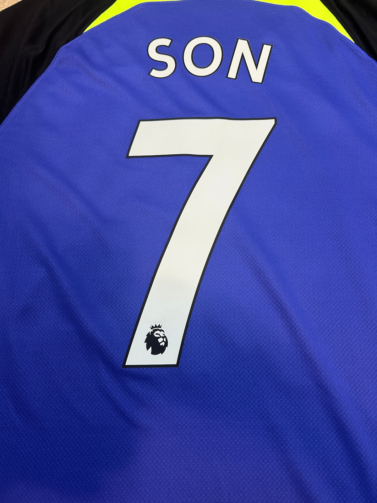 Authentic Son #7 Tottenham Hotspur 2022-23 Away Football