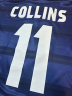 Maillot de football Écosse domicile Collins #11 authentique 1998-00