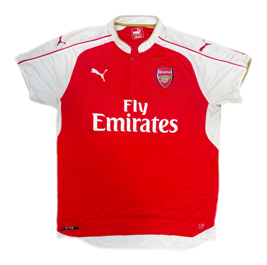 Authentic Ozil #11 Arsenal 2015-16 Home Football
