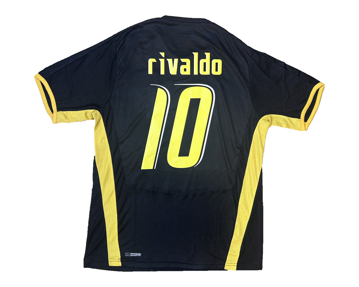 Rivaldo AEK Athens away shirt back