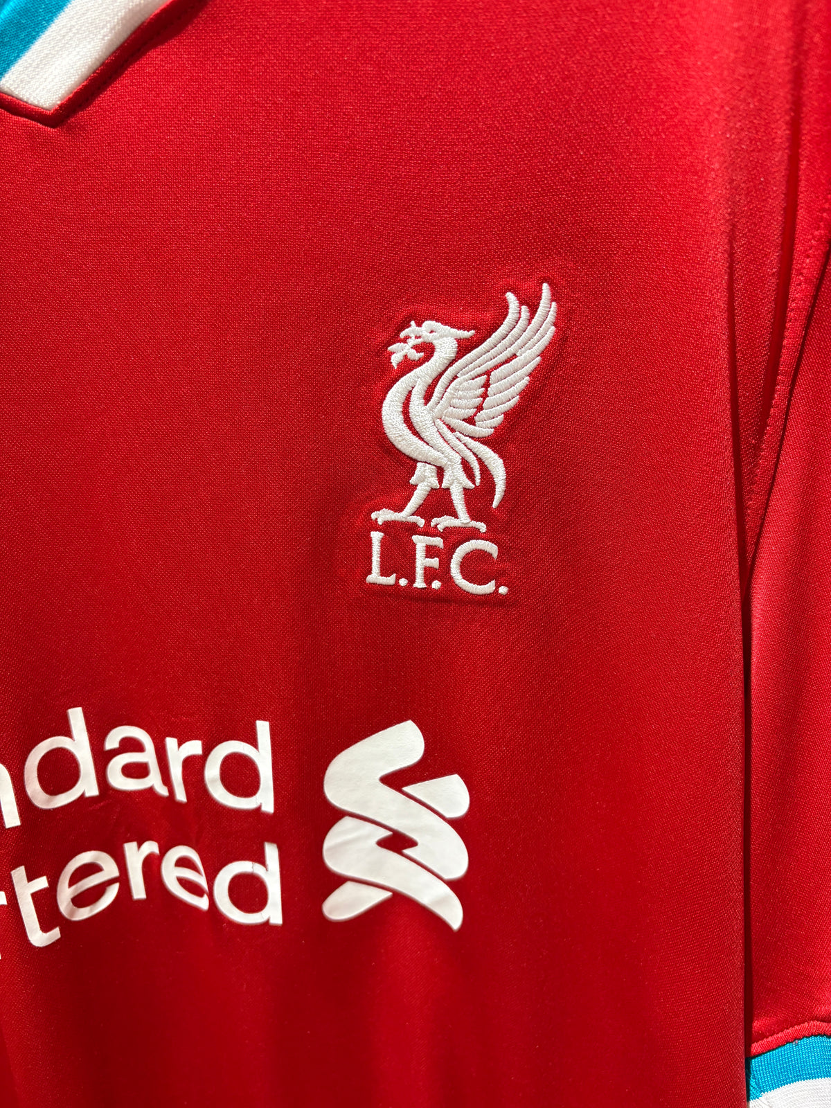 Authentic M. Salah #11 Liverpool 2020-21 Home