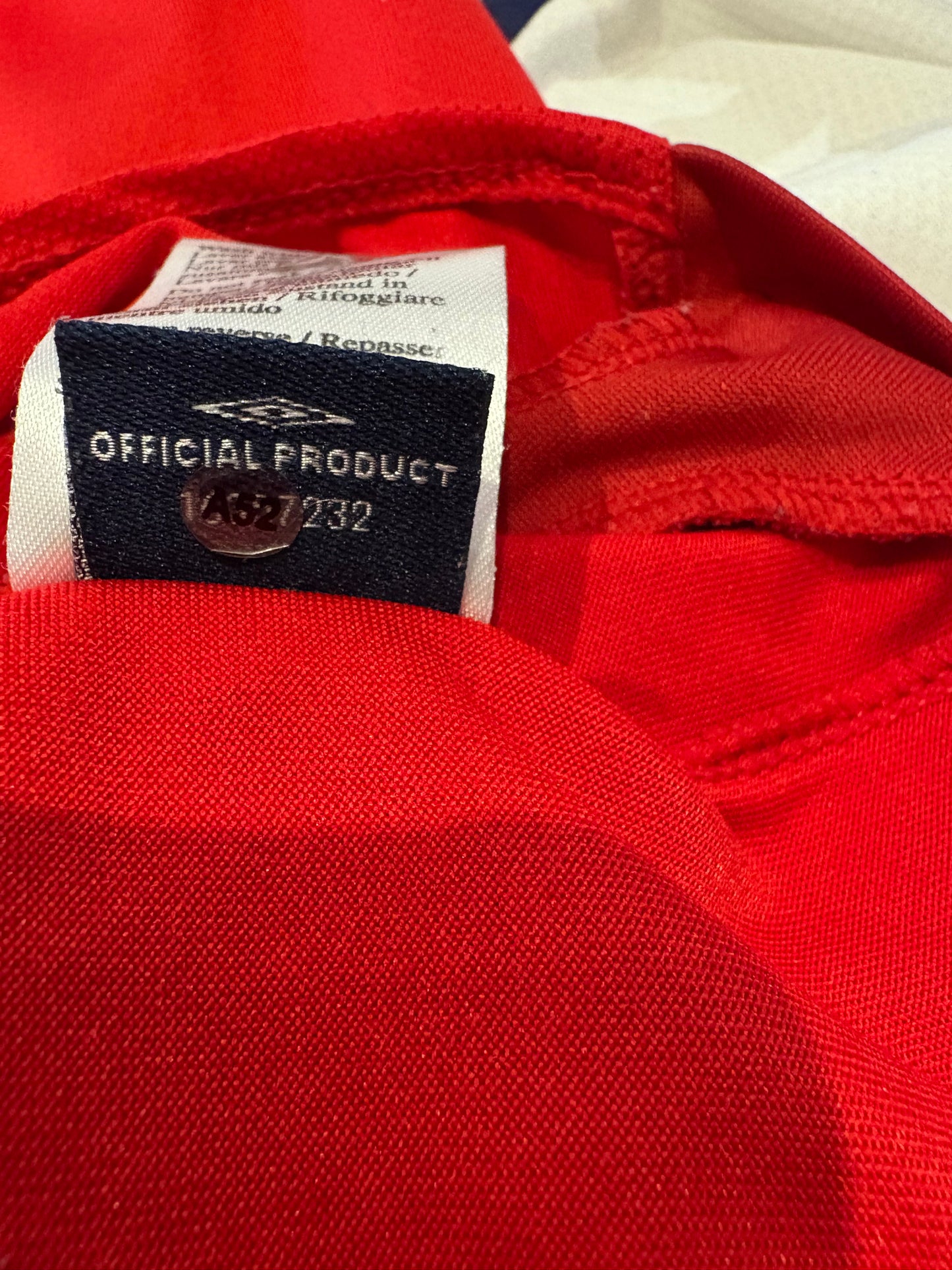 Vintage # 7 David Beckham Umbro 2006-08 England away Football Shirt