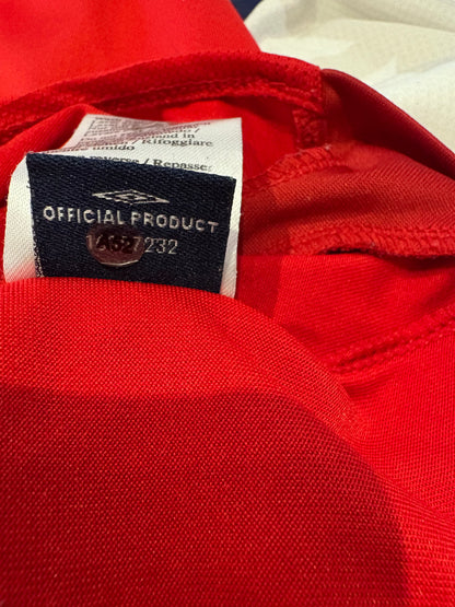 Vintage # 7 David Beckham Umbro 2006-08 England away Football Shirt