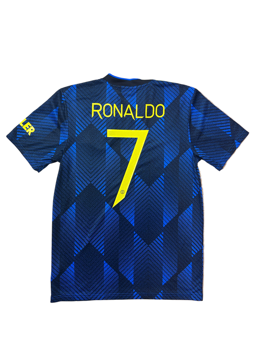 Authentic Ronaldo #7 Manchester United 2021-22 Third Football
