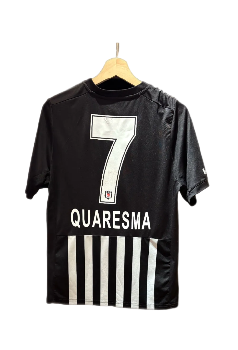 Authentic Quaresma #7 Besiktas 2017/18 Away Football