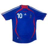 Authentic Zidane #10 France 2006-07  Home Football