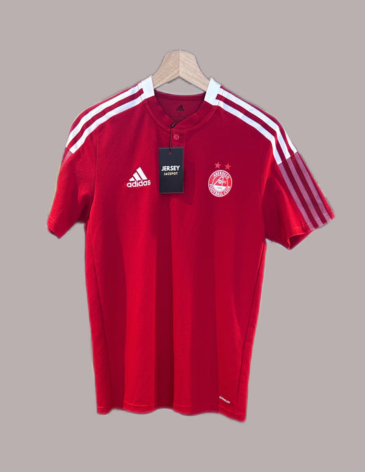 Authentic Aberdeen FC Training 2021/22 Football T-Shirt