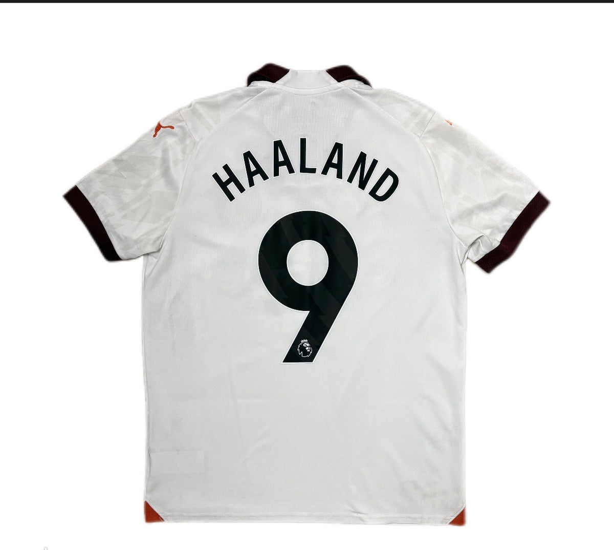 Authentic Haaland #9 Manchester City 2023/24 Away football