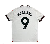 Authentic Haaland #9 Manchester City 2023/24 Away football