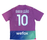 Authentic AC Milan Rafa Leão #10 2023-24 Away Football