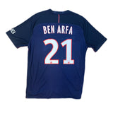 Authentic Ben Arfa #21 PSG 2016-17 Home Player Version Football