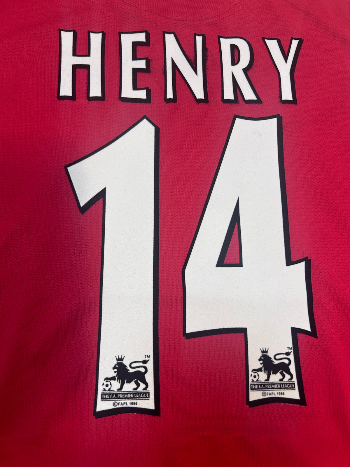 Authentic Henry #14 Arsenal 2006-07 Home Football