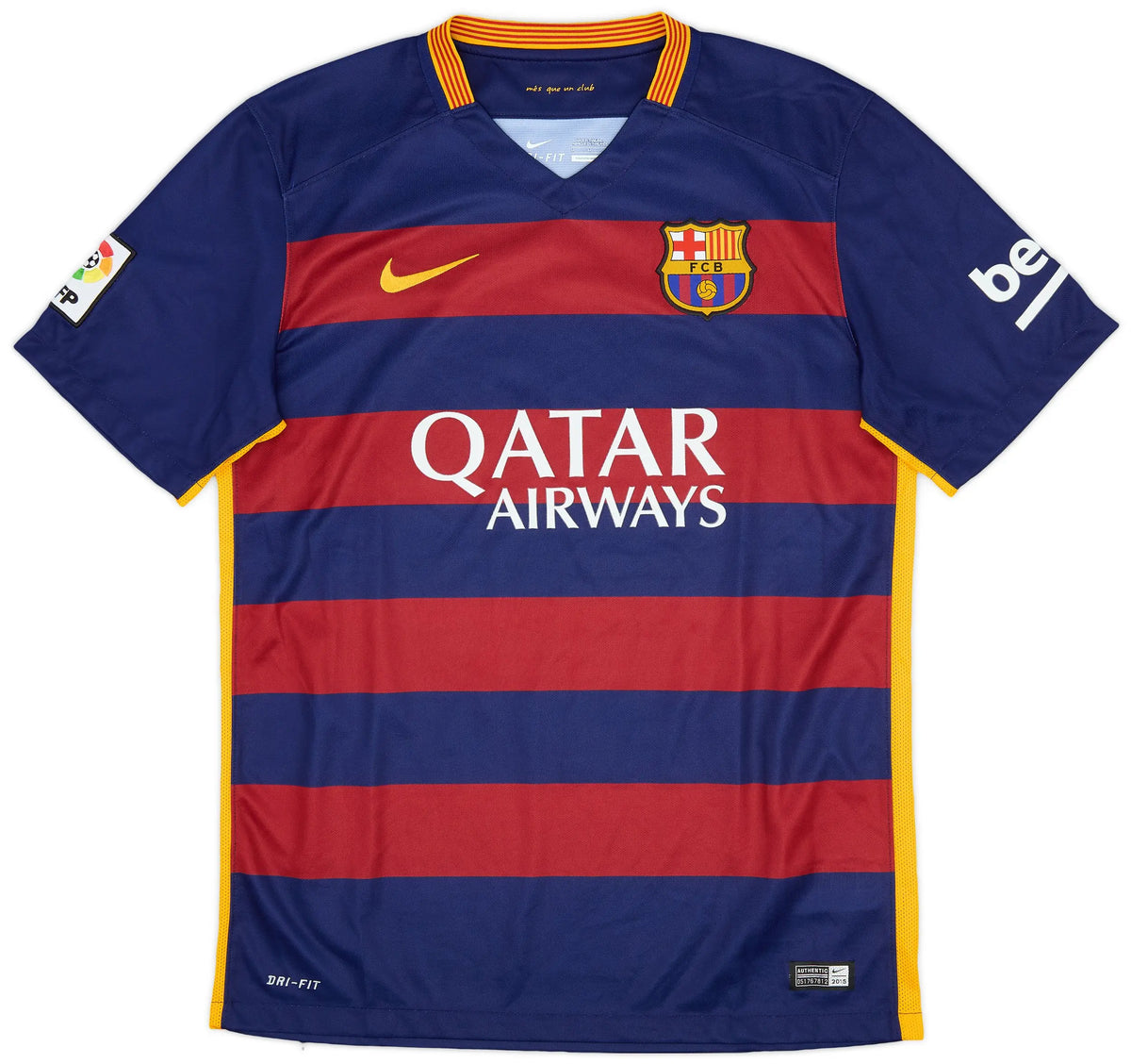 Authentic Messi #10 Barcelona 2015-16 Home