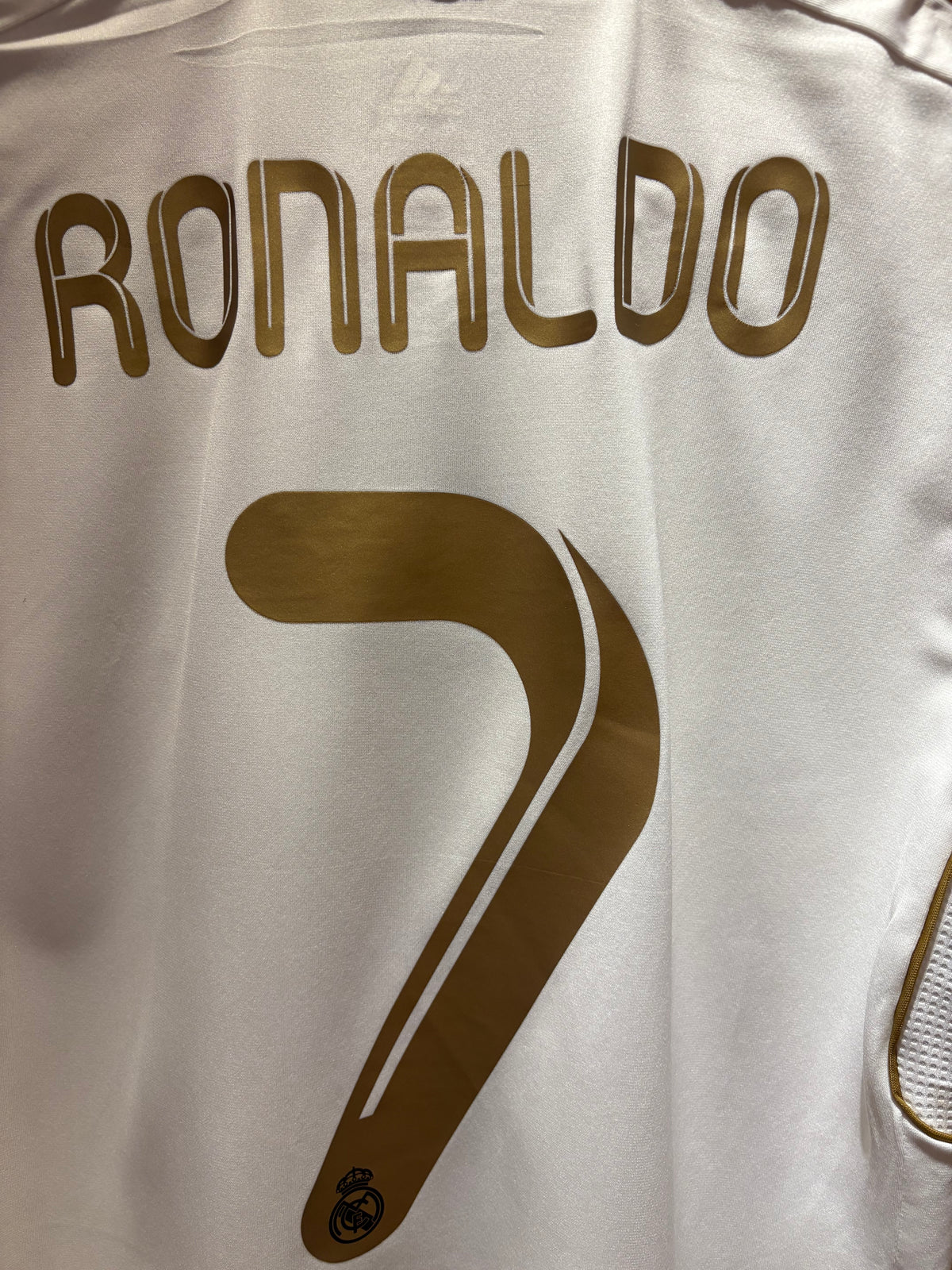 Authentic Ronaldo #7 Real Madrid 2011/2012 Home Football