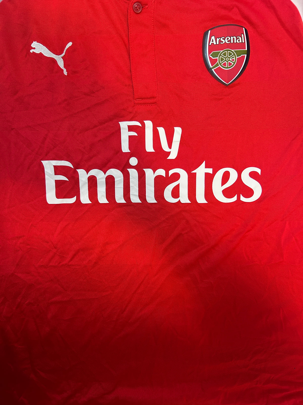 Authentic Ozil #11 Arsenal 2015-16 Home Football