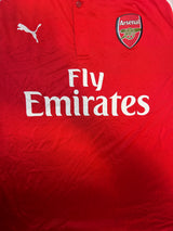 Authentic Ozil #11 Arsenal 2015-16 Home Football
