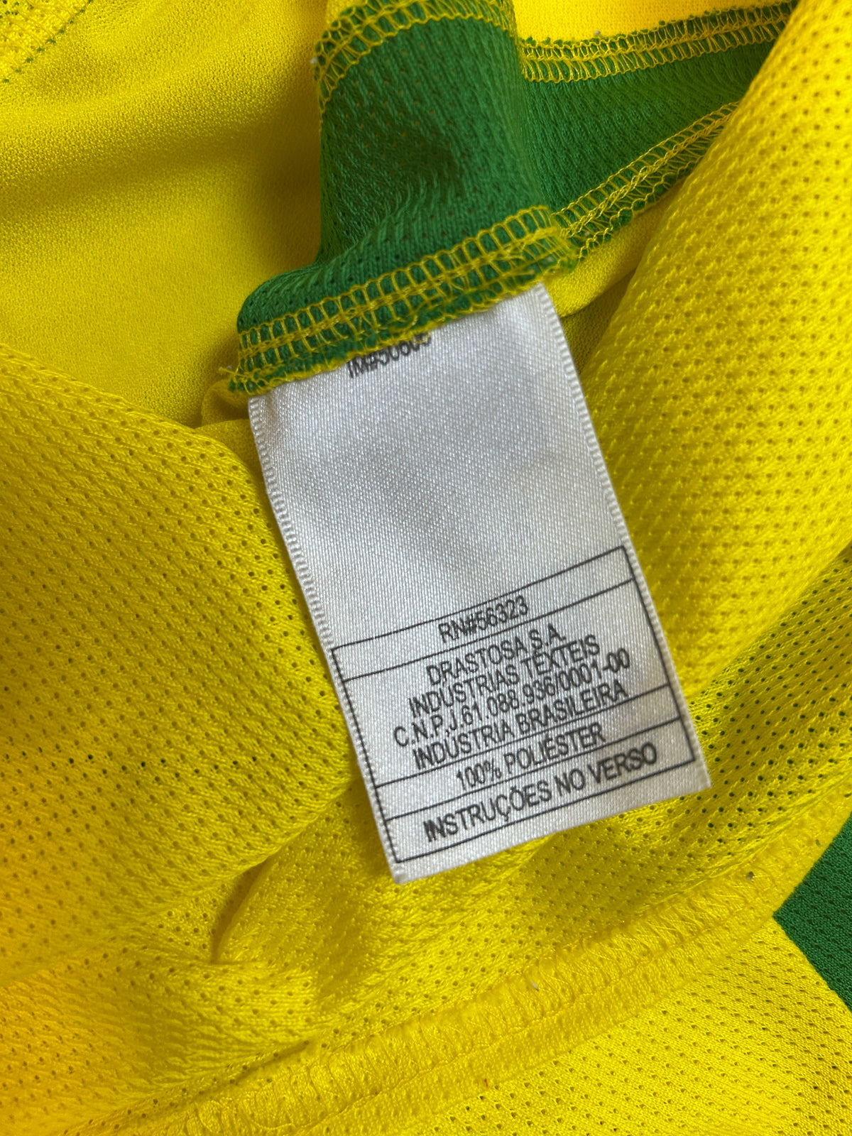 Authentic Ronaldo #9 Brazil 2002-04 Home Football