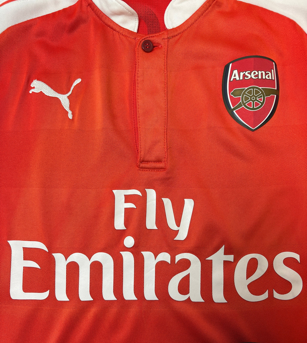 Authentic Walcott #14 Arsenal 2015-16 Home Football