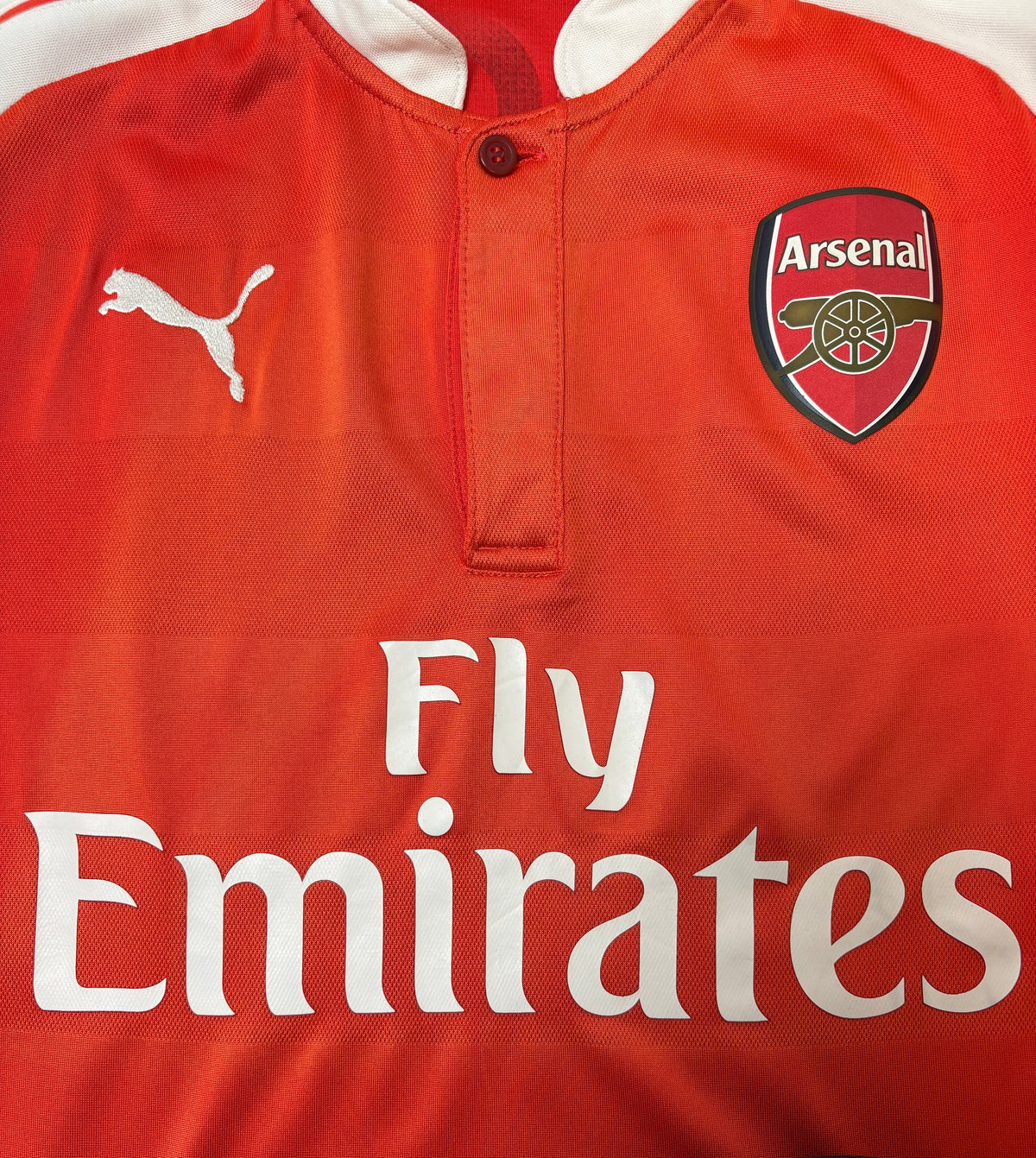 Authentic Walcott #14 Arsenal 2015-16 Home Football