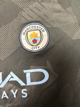 Authentic #17 De Bruyne Manchester City 2017-18 Third Football